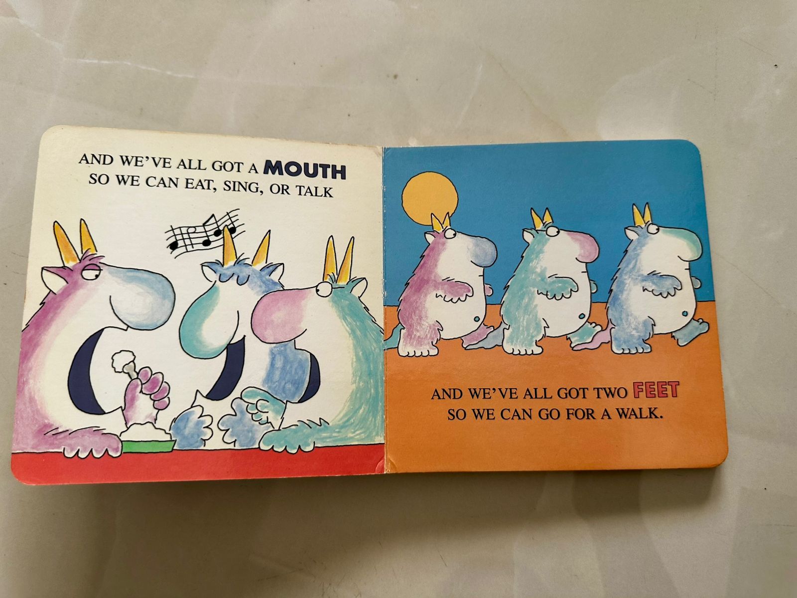 Horns to Toes and in Between by Sandra Boynton