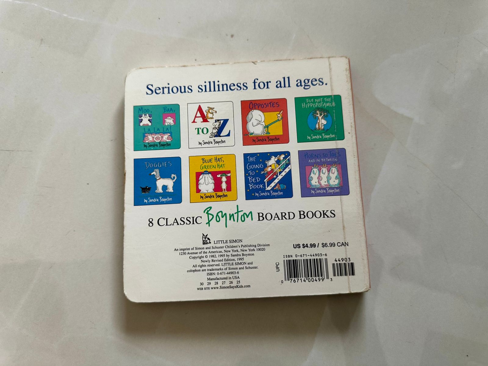 Opposites by Sandra Boynton