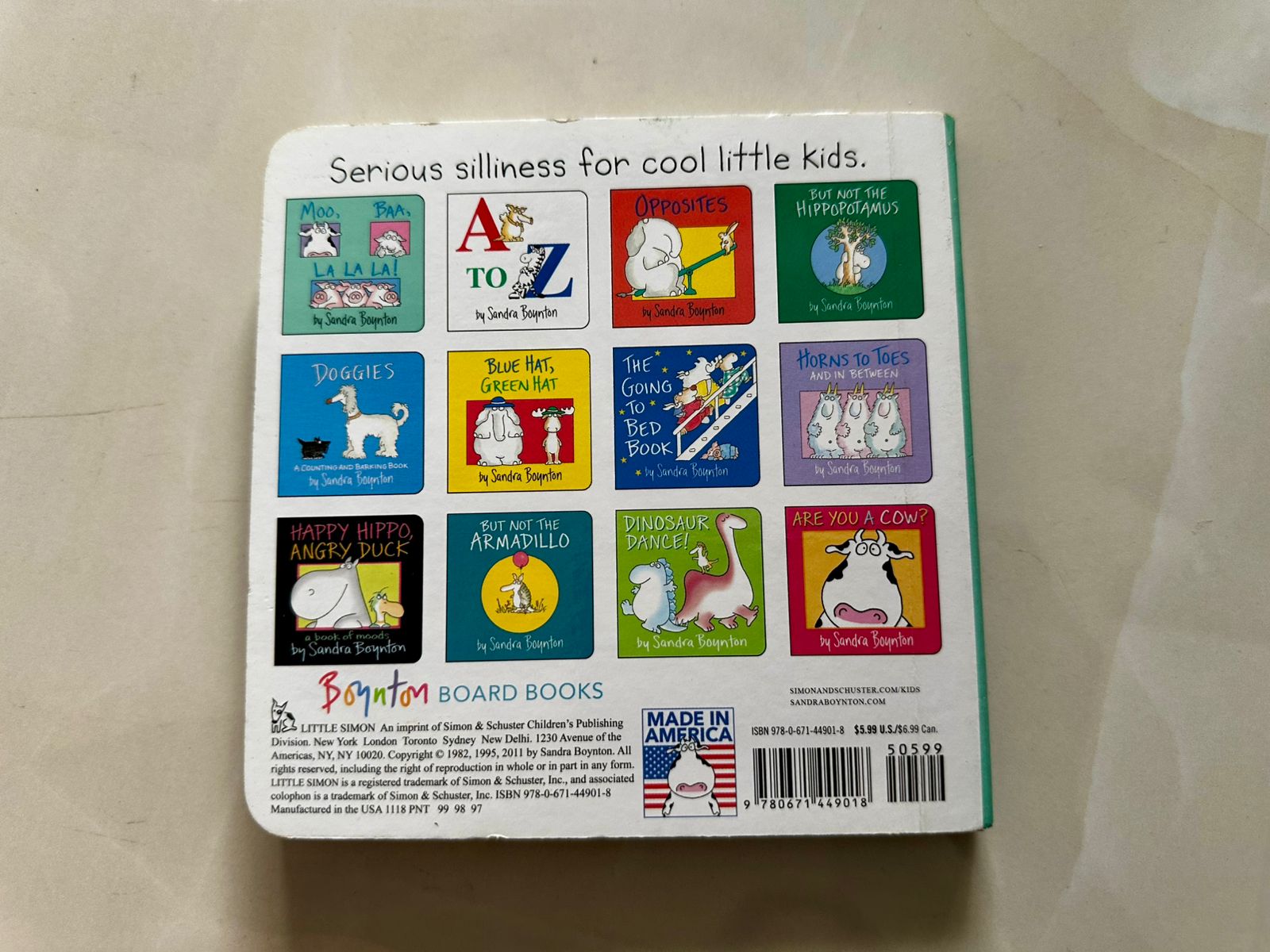 Moo Baa Lalala by Sandra Boynton