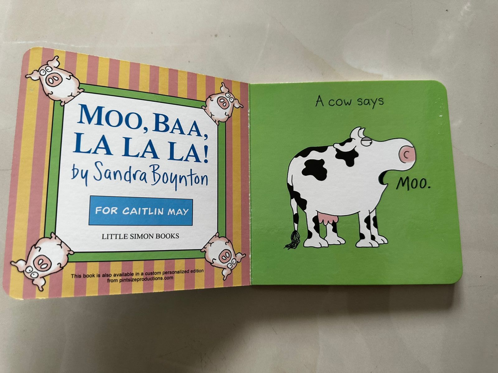 Moo Baa Lalala by Sandra Boynton