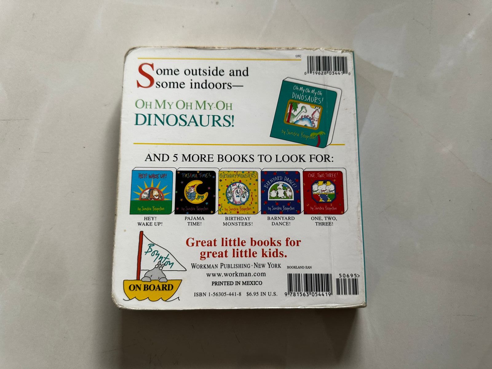 Oh My Oh My Oh Dinosaurs by Sandra Boynton
